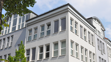 Dr. Freiling & Partner  -  Ansicht Büro- und Geschäftshaus an der Wilhelmshöher Allee 268